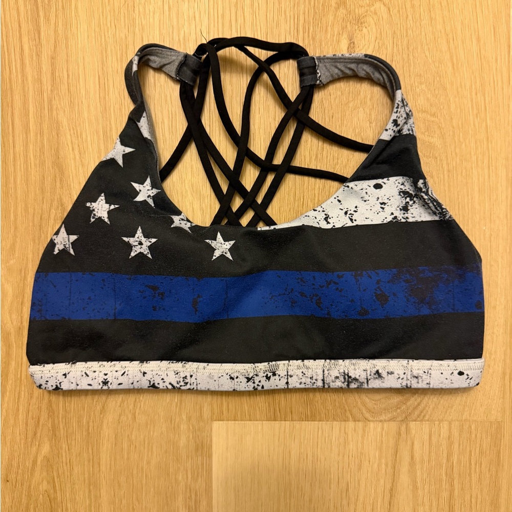 Patriotic Sports Bra